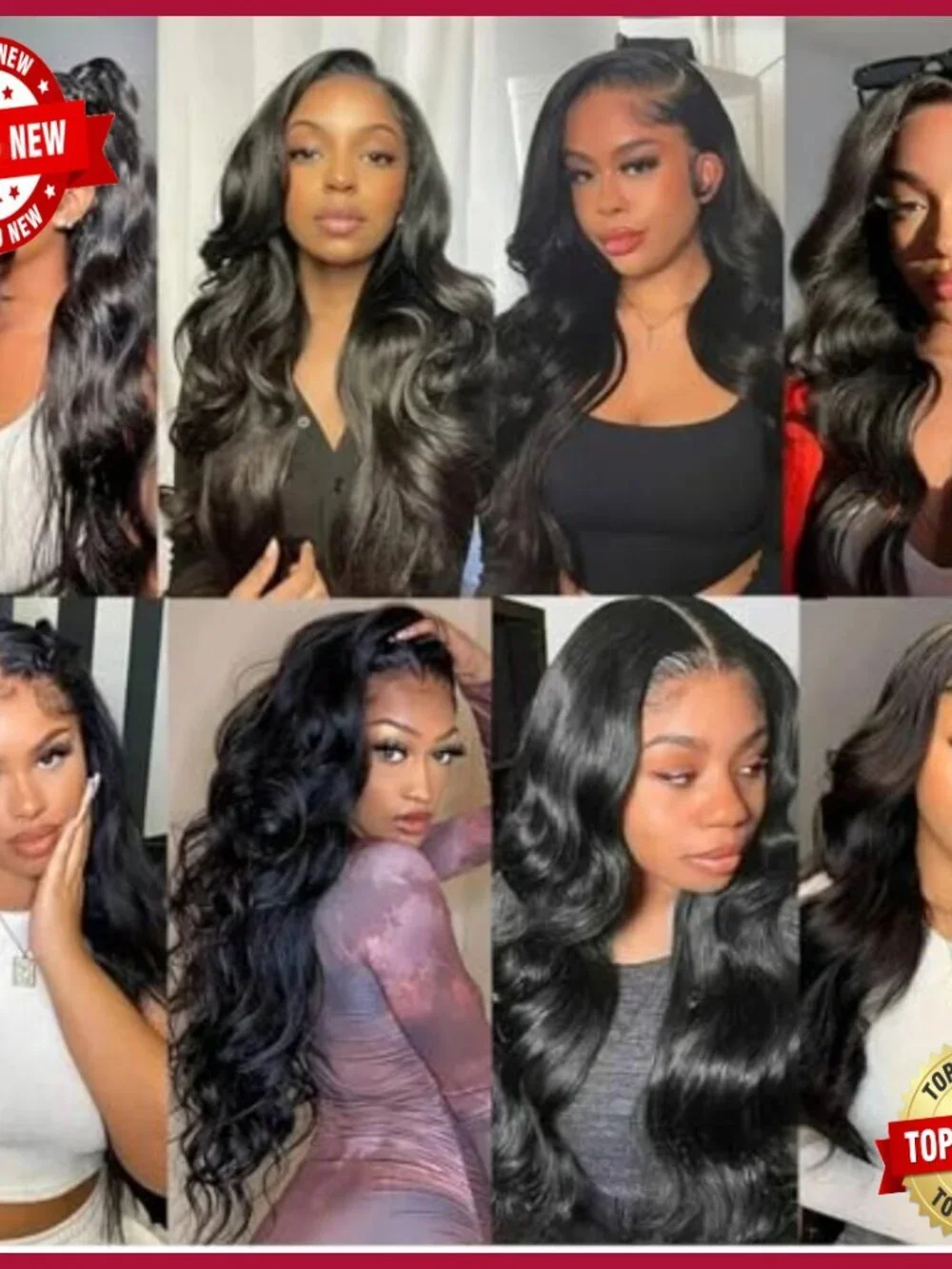 12A Grade Human Hair Extensions 16-22 Inch Body Wave Quick Weave